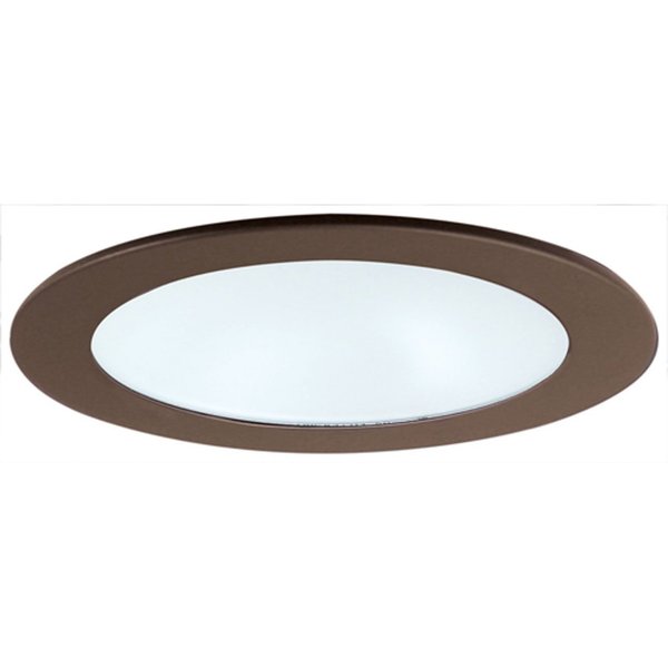 Elco Lighting 5 Shower Trim with Albalite Lens" EL512KBZ